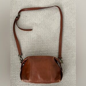 Madewell authentic leather cross body bag